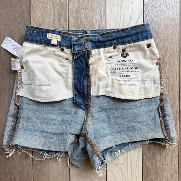 Free people high rise denim shorts - Picture 5 of 5
